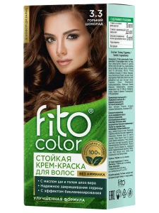 Fito косметик - Fito Color Крем-краска для волос, тон 3.3 горький шоколад