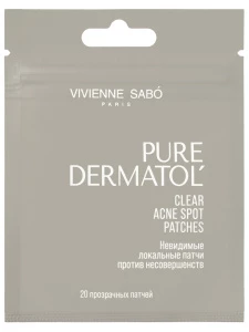 Vivienne Sabo - Pure Dermatol' Невидимые локальные Патчи против несовершенств 20шт