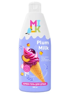 Milk  - Крем-гель для душа Молоко и японская слива 500мл