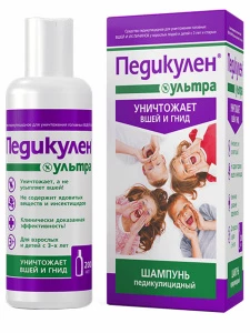 Педикулен - Ультра Шампунь для волос Педикулицидный 200мл
