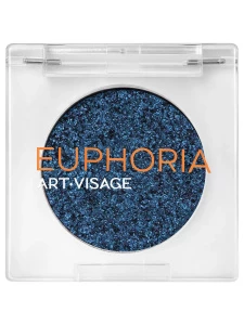 Art-Visage  - Тени для век сияющие Euphoria Beam Me Up, тон 43 синий хамелеон