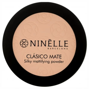 Ninelle - Пудра легкая матовая Clasico Mate, тон 203 натуральный бежевый
