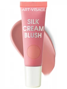Art-Visage  - Румяна кремовые с сатиновым финишем Silk Cream Blush, тон 432 светло-розовый