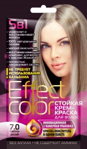 Fito косметик - Effect Color Крем-краска для волос, тон 7.0 светло-русый