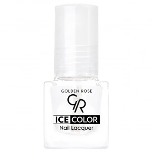 Golden Rose - Лак для ногтей Ice Color mini прозрачный