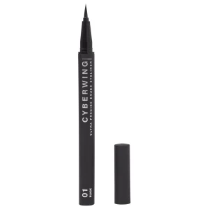 Influence Beauty - Подводка для глаз с кистью Cyberwing, тон 01 черный