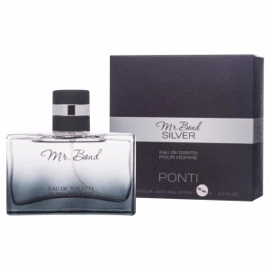 Ponti Parfum - Туалетная вода мужская Mr.Bond Silver 85мл