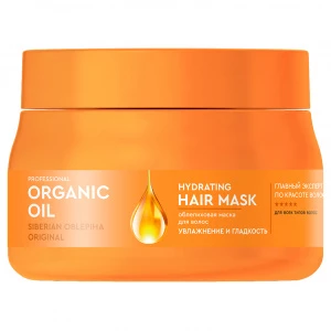 Fito косметик - Organic Oil Professional Маска для волос облепиховая Увлажнение и гладкость 270мл