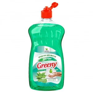 Clean&Green - Greeny Light Средство для мытья посуды Алоэ вера 1000мл