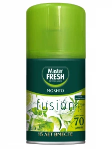 Master Fresh - Освежитель воздуха Сменный баллон для автоматического спрея Мохито 250 мл