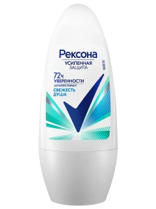 Рексона  - Дезодорант антиперспирант роликовый Свежесть душа 50мл