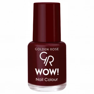 Golden Rose - Лак для ногтей WOW, тон 054 вишня в шоколаде эмаль