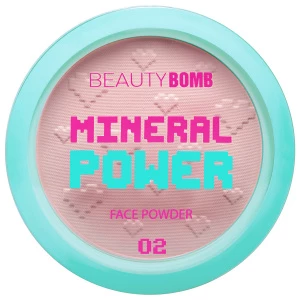 Beauty Bomb - Минеральная Пудра для лица Mineral Powder, тон 02 бежевый