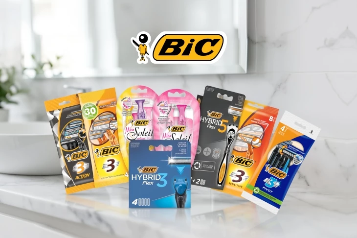 BIC: гладкость и кофморт со скидками до 34%