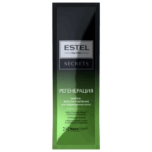 Estel - Secrets Маска-восстановление для поврежденных волос Регенерация 10мл саше