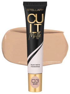 Stellary - Матирующий Тональный крем Cult Matte Foundation, тон 03 бежевый