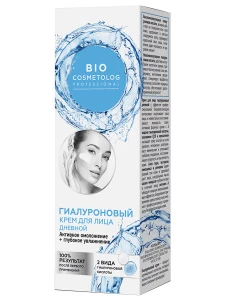 Fito косметик - Bio Cosmetolog Крем дневной для лица гиалуроновый Активное омоложение+глубокое увлажнение 45мл