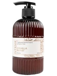 Clean&Green - Парфюмированное Жидкое мыло Intense Vanilla blend Ваниль 400мл дозатор