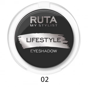 RUTA - Тени компактные Lifestyle, тон 02 черный бархат