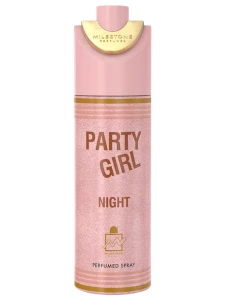 Milestone - Парфюмированный Дезодорант спрей женский Party Girl Night 200мл