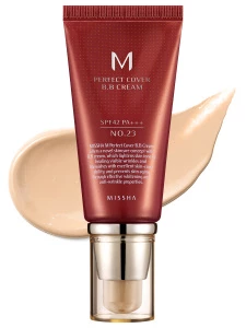 Missha - Тональный BB крем Идеальное покрытие Perfect Cover BB Cream SPF42/PA, тон 23 natural beige 50мл