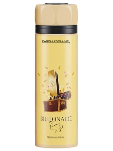 PARFUM DE LUXE - Парфюмированный Дезодорант спрей мужской Billionaire 200мл