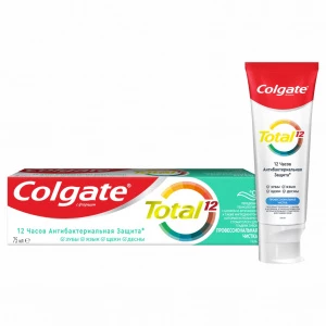Colgate - Зубная паста Total 12 Профессиональная чистка 75мл гель