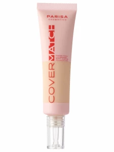 Parisa Cosmetics - Тональная основа Cover Match Soft Matte Foundation, тон 201