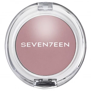 Seventeen - Румяна матовые компактные Natural Matte Silky, тон 01 пыльный розовый
