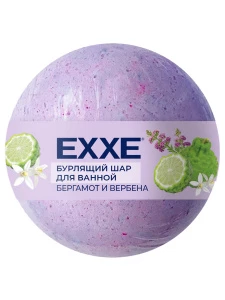 EXXE - Бурлящий шар для ванной Вербена и бергамот 120г