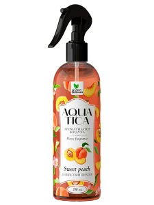 Clean&Green - Aquatica Ароматизатор воздуха Sweet peach/Душистый персик 350мл триггер