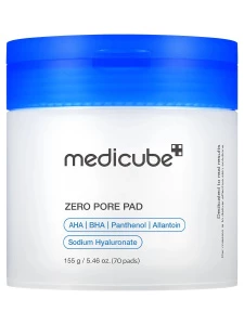 Medicube - Пэды отшелушивающие с салициловой и молочной кислотой Zero Pore Pad 2.0 70шт/155г