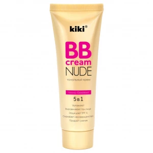 Kiki - Тональный крем BB для лица Nude, тон 03 темно-бежевый