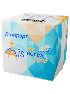 Mis - Прокладки Комфорт Нормал драй 10шт