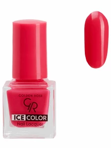 Golden Rose - Лак для ногтей Ice Color mini, тон 117 глянцевый румянец