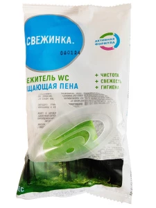 Свежинка - Освежитель для унитаза Лес 30г подвесной блок