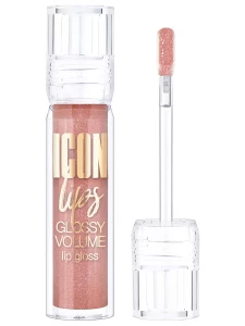 LuxVisage - Блеск для губ Icon Lips Glossy Volume с эффектом объема, тон 505 ice beige