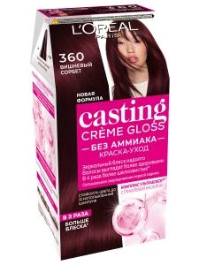 L'Oreal Paris - Casting Creme Gloss Краска-уход, тон 360 вишневый сорбет