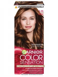 Garnier - Роскошь цвета Крем-краска для волос, тон 5.35 пряный шоколад