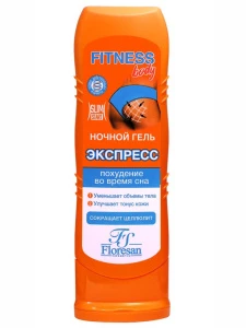 Floresan - Fitness Body Гель экспресс ночной для похудения и уменьшения объемов тела 125мл