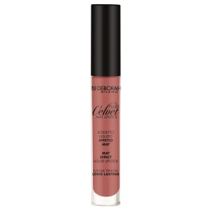 Deborah Milano - Помада для губ матовая жидкая Fluid Velvet Mat Lipstick, тон 13 античный розовый