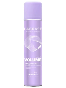 La Grase - Лак для волос Double Volume, фиксация 4 250мл