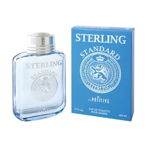 Positive Parfum - Туалетная вода мужская Sterling Standard 100мл 