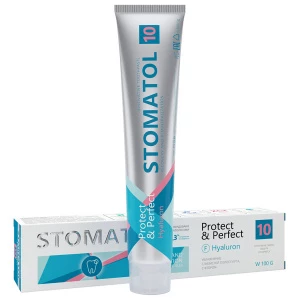 Stomatol - Зубная паста для увлажнения полости рта 10 Hyaluron 100г
