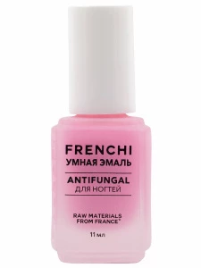 Frenchi  - Лак для ногтей Antifungal, тон 02 молочно-розовый