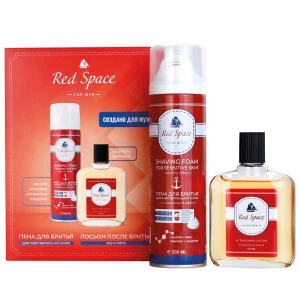 Today Parfum - Подарочный набор Red Space (Пена для бритья 200мл + Лосьон после бритья 100мл)