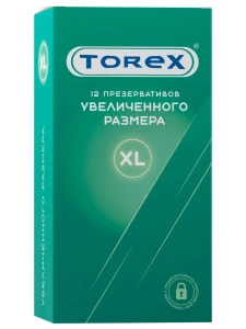 TOREX - Презервативы Увеличенного размера №12