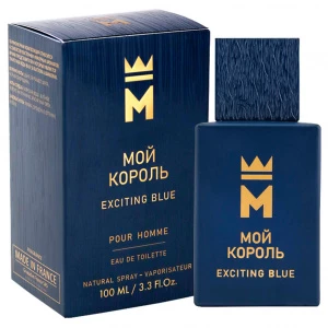 Delta Parfum - Туалетная вода мужская Мой Король Exciting Blue 100мл