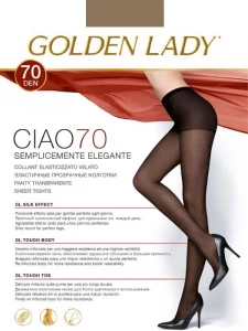 Golden Lady  - Колготки Ciao 70den, Daino загар 2р