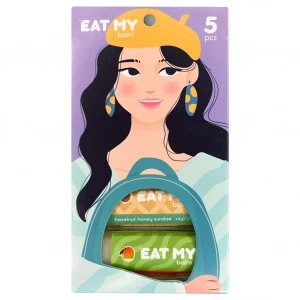 Eat My - Набор бальзамов для губ Прилив вдохновения 5шт